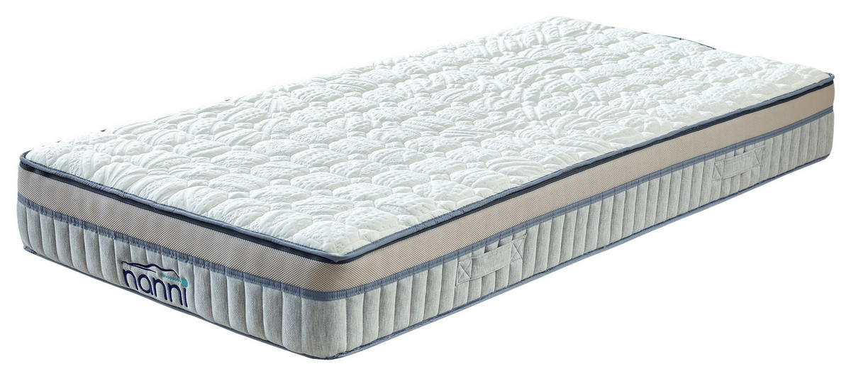MATRAC 90/200 cm  - bézs/fehér, Basics, textil (90/200cm) - Sleeptex