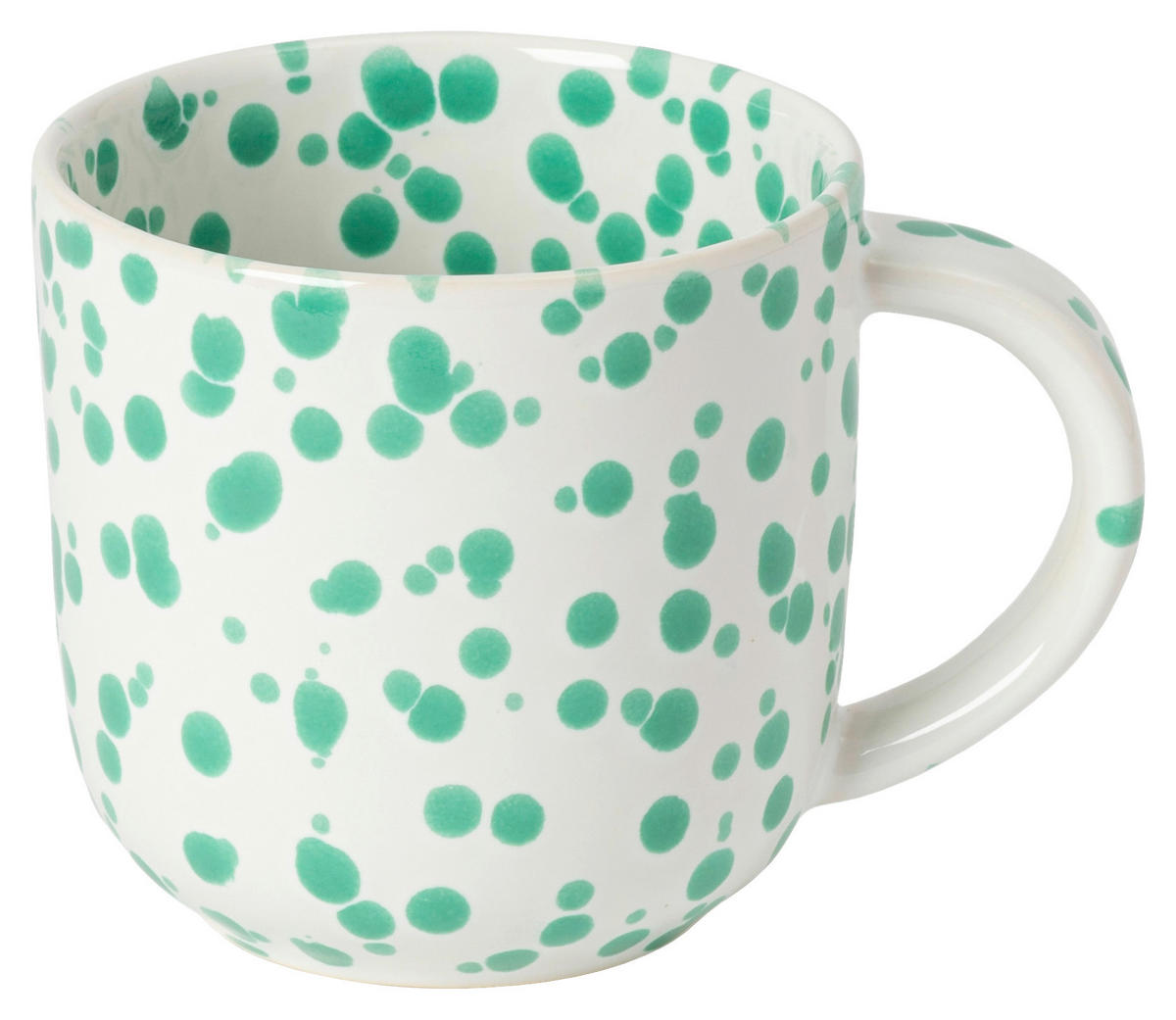 KOMBISERVICE Blau, Weiß Hochglanz RAFAELA 4-teilig 1 Personen  - Blau/Weiß Hochglanz, Basics, Keramik - Costa Nova