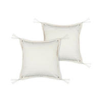 UKRASNI JASTUČIĆ    45/45/10 cm   Amiral  - ecru, Basics, tekstil (45/45/10cm)