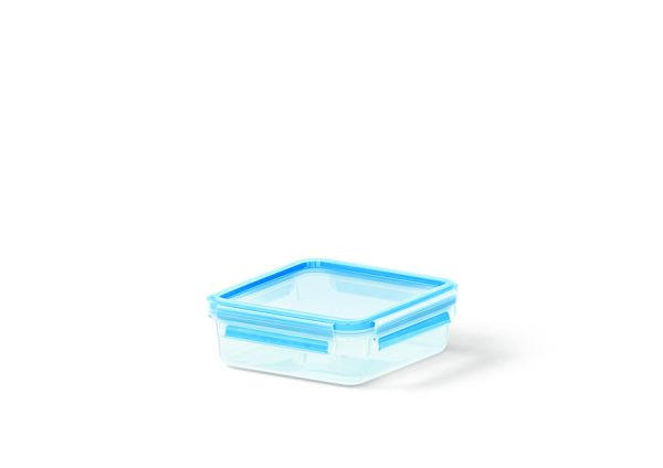 FRISCHHALTEDOSE CLIP & CLOSE 0,85 L - Blau/Transparent, Basics, Kunststoff (16.7/16.7/5.9cm) - Emsa