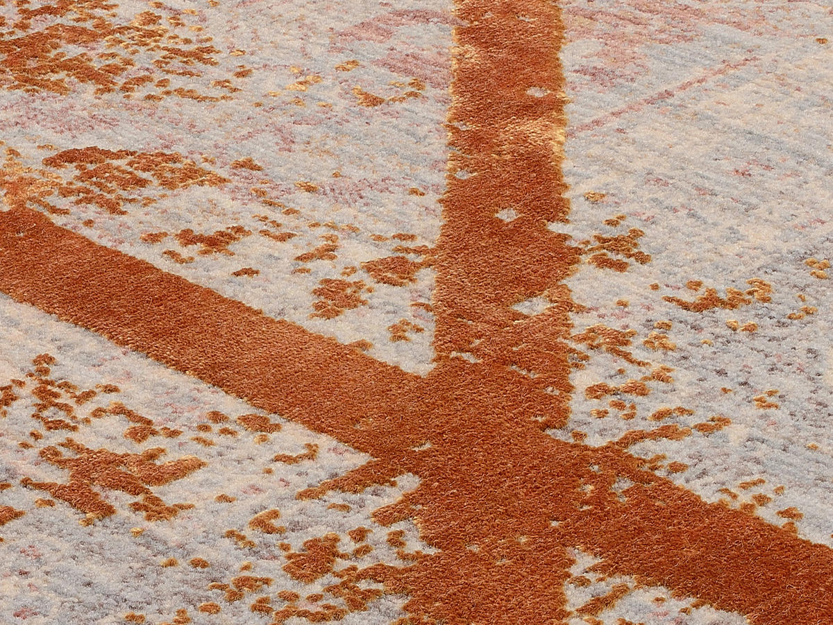 WEBTEPPICH 80/150 cm Arizona Orange  - Orange, Design, Textil (80/150cm) - Musterring