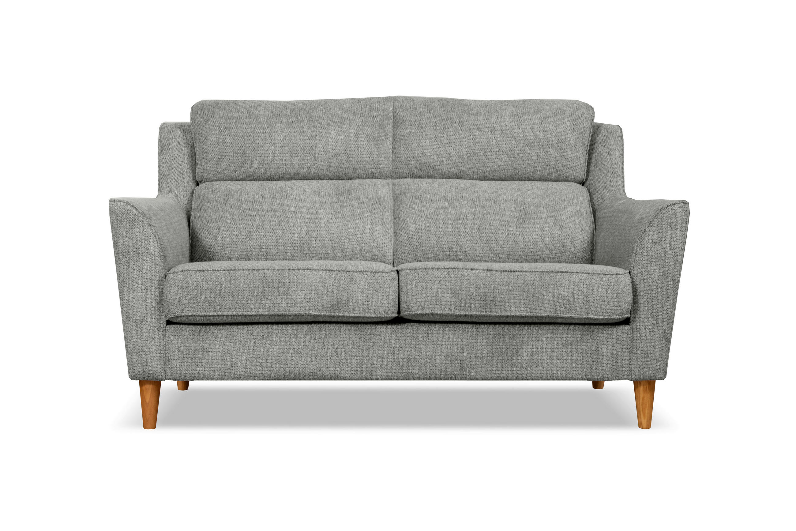 2-SITZER-SOFA NORDIC in Grau  - Grau, Design, Textil (144/96/88cm) - Livetastic