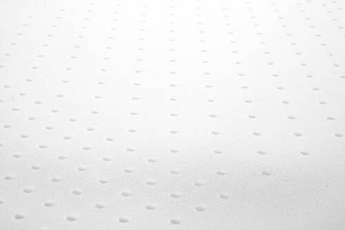 KALTSCHAUMMATRATZE 90/190 cm Höhe ca. 15 cm 5 -Zonen - Weiß, Basics, Textil (90/190cm) - P & B