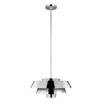 HÄNGLAMPA Elstead Brisbin 45.7/39.7  cm  - nickelfärgad, Design, metall (45.7/39.7 cm) - Elstead Lighting