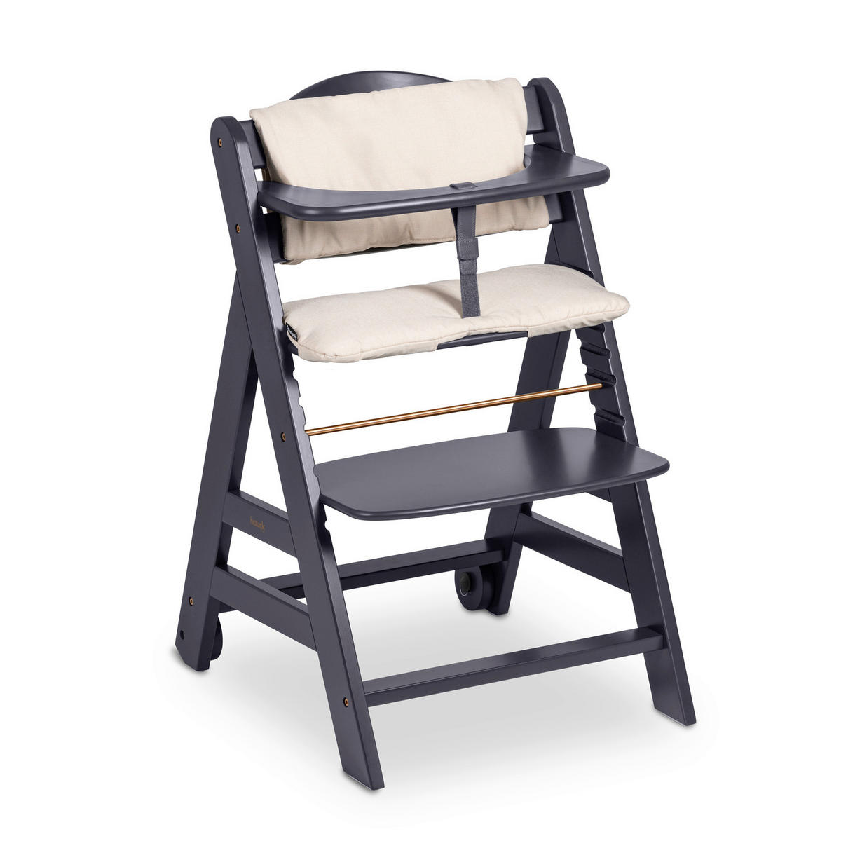 HOCHSTUHL Beta+ Anthrazit Dark Grey  - Anthrazit, Basics, Holz (48/79/58cm) - Hauck