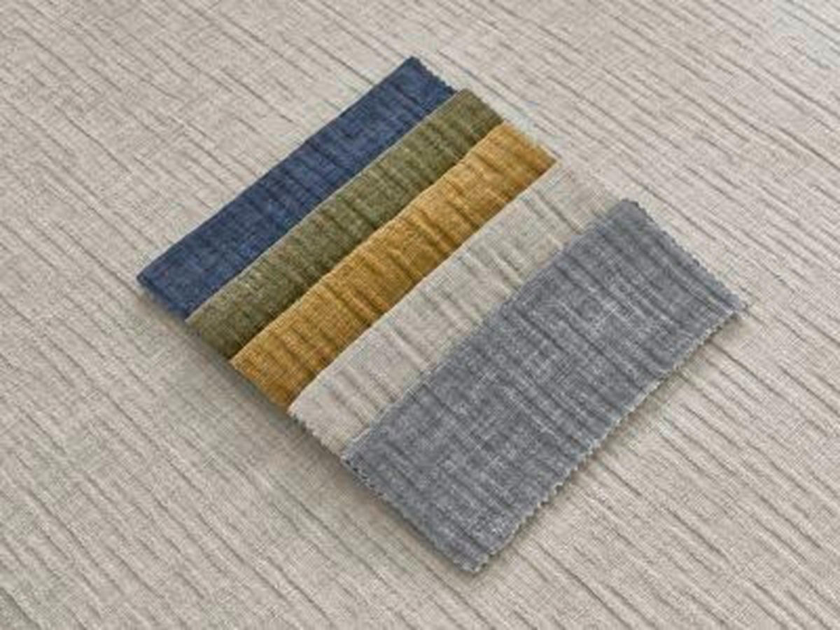 ECKSOFA Ottomane rechts  ATILLA Beige Struktur  - Beige/Schwarz, MODERN, Kunststoff/Textil (244/149cm)