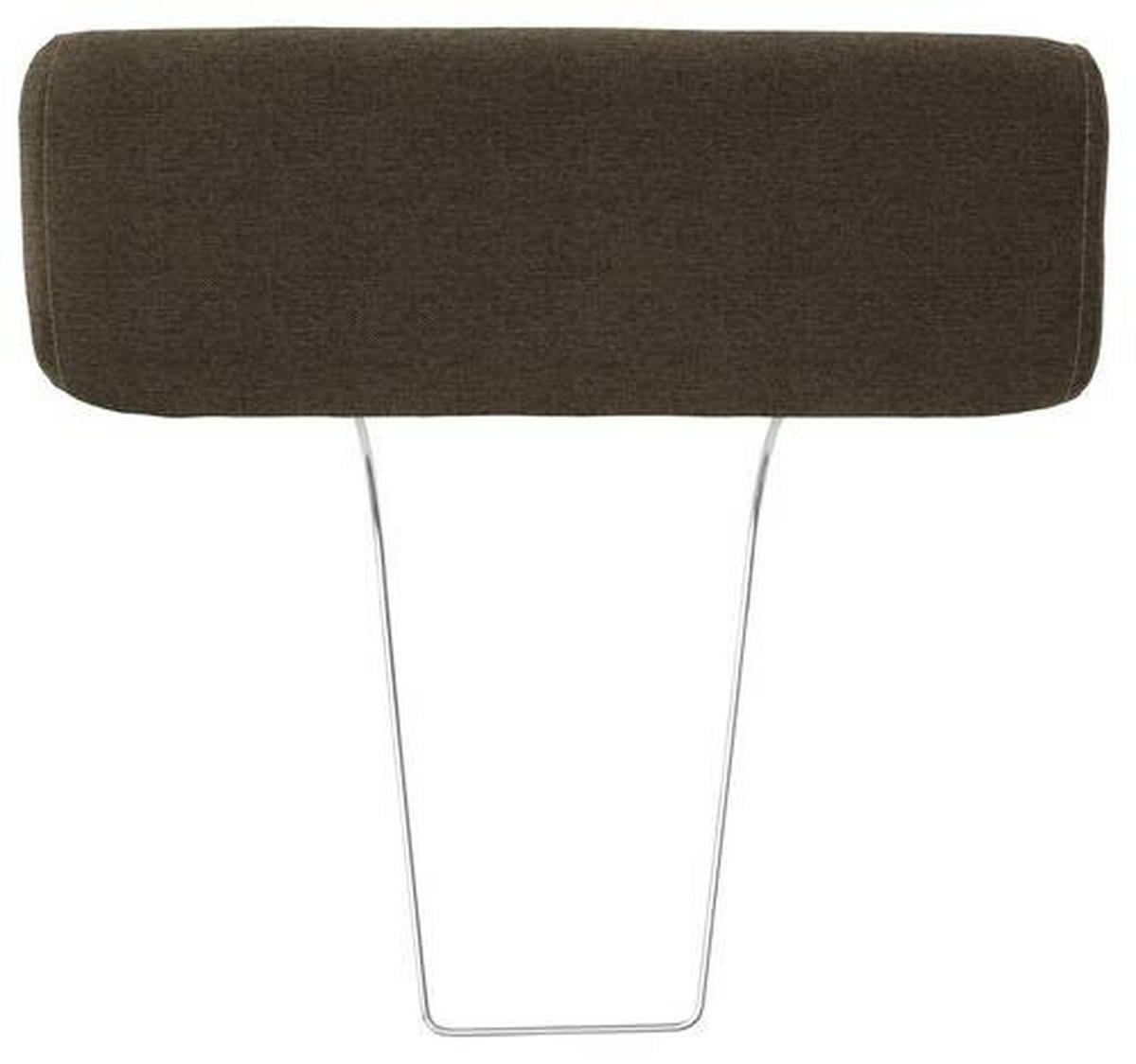 KOPFSTÜTZE in Mikrofaser  - Dunkelgrün, Modern, Textil (55/20/13cm) - Hom`in