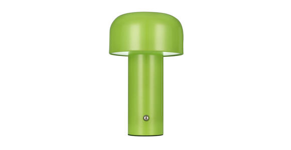 AKKU-TISCHLEUCHTE 12,5/21 cm - Grün, Trend, Metall (12,5/21cm) - Novel