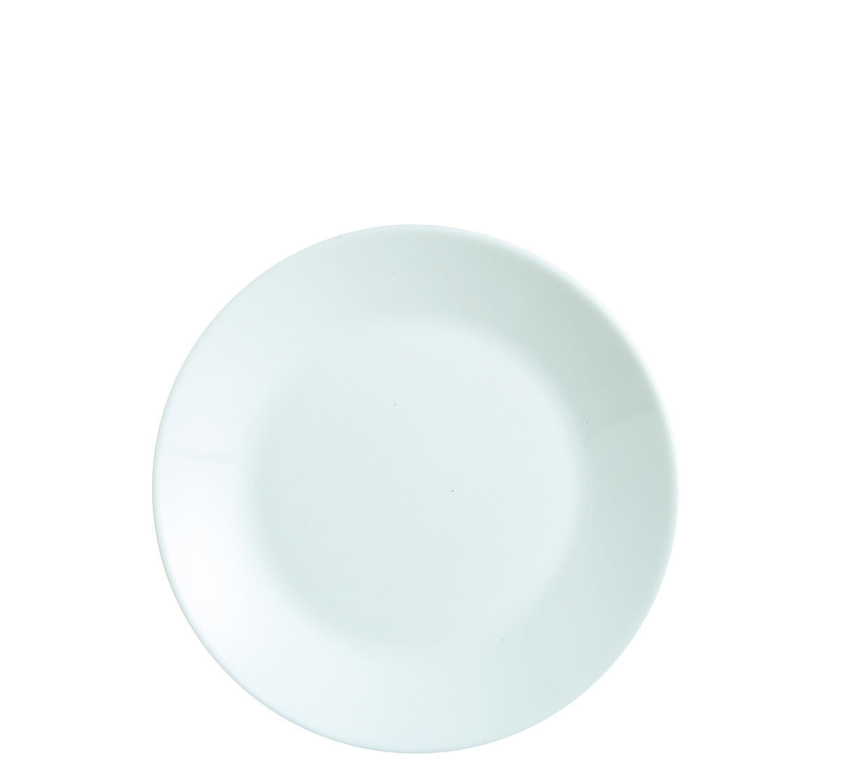 DESSZERTES TÁNYÉR 18 cm  - fehér, Konventionell, Üveg (18cm)
