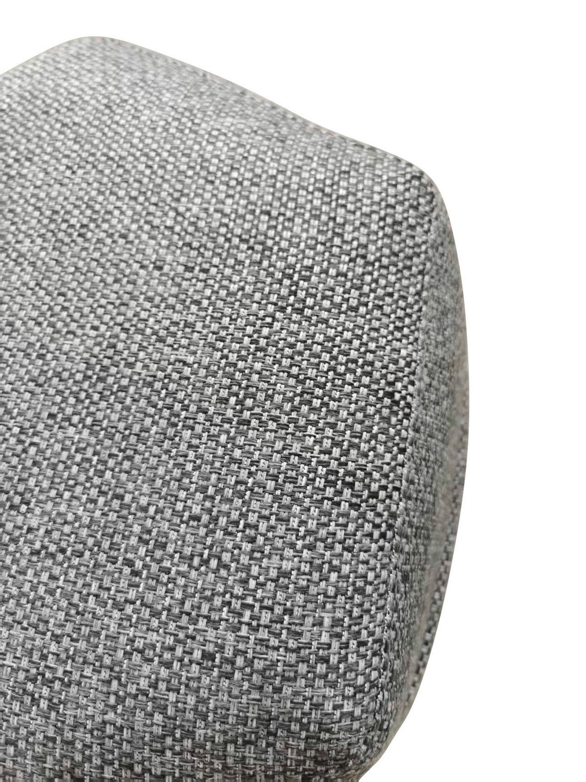 HOCKER Webstoff Anthrazit, Grau  - Anthrazit/Schwarz, Design, Kunststoff/Textil (48/47,5/41,5cm) - Ambia Garden