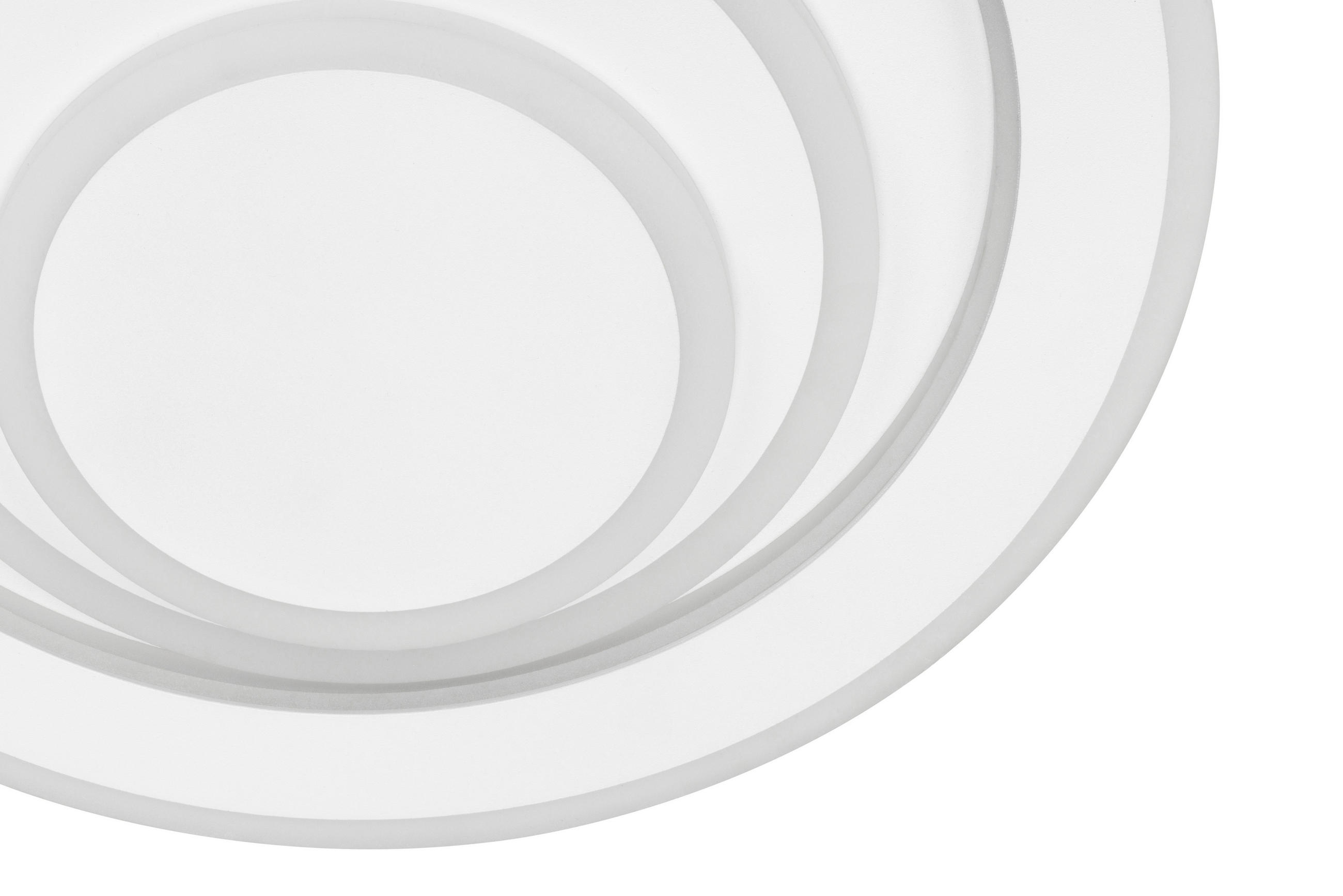 LED-DECKENLEUCHTE 40 W  38/6,5 cm    - Weiss, Basics, Kunststoff/Metall (38/6,5cm) - Novel