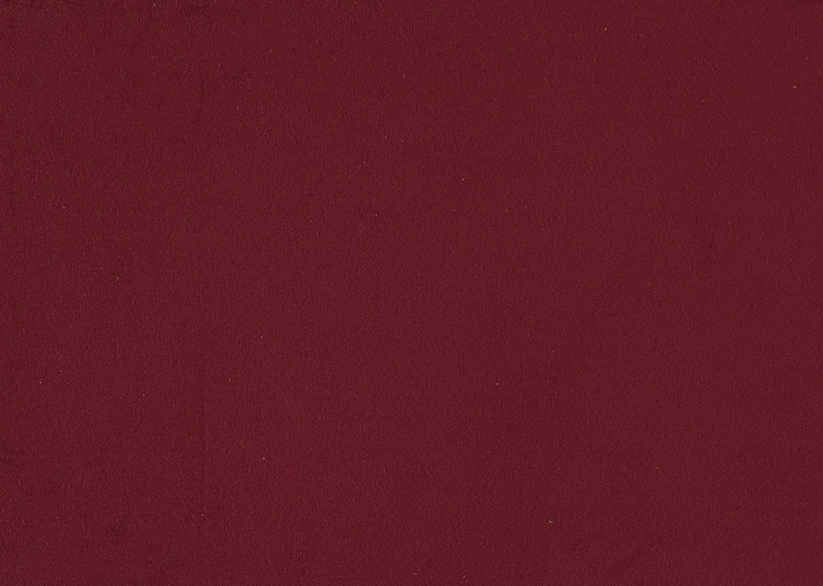 ECKSOFA Rot Velours  - Rot/Schwarz, Design, Holz/Textil (235/165cm) - Ti'me
