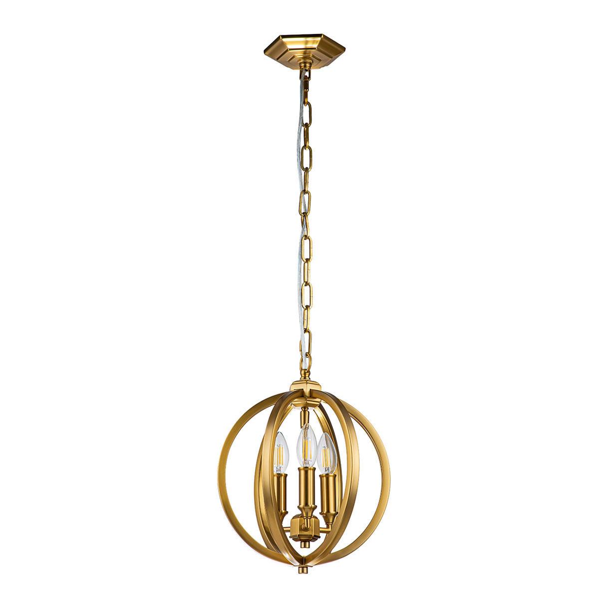 Elstead Lighting Hängeleuchte Corinne Messing 50.8 cm
