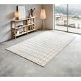 WEBTEPPICH 160/230 cm Houndstooth Allover  - Beige, Design, Textil (160/230cm) - Dieter Knoll