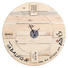 WANDUHR Naturfarben 78 cm - Naturfarben, Trend, Holz/Metall (78cm) - Carryhome WANDUHR Naturfarben 78 cm - Naturfarben, Trend, Holz/Metall (78cm) - Carryhome