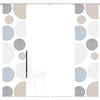 PANELOVÝ ZÁVĚS, 4x60/245 cm - šedohnědá, Design, textil (4x60/245cm) - Schmidt W. Gmbh