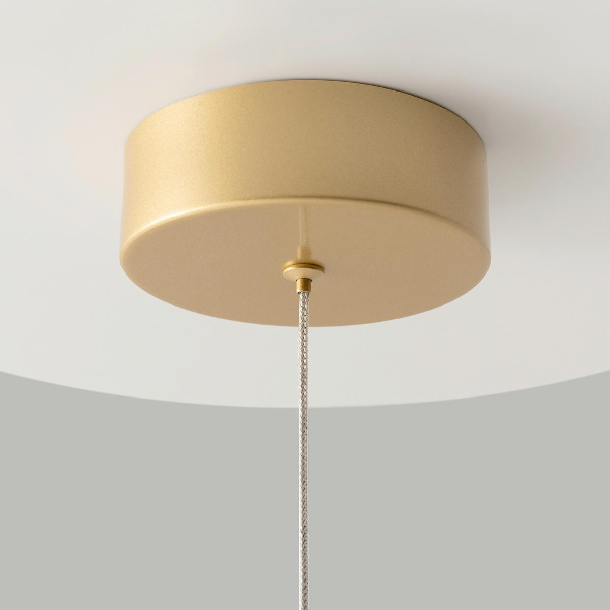 PENDELLAMPA Cascade 3.5/219.3 cm  - mässingsfärgad, Design, metall (3.5/219.3cm) - MAYTONI