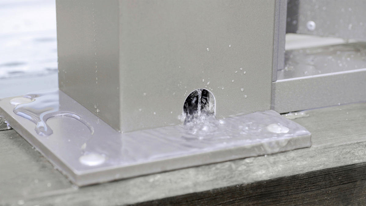 PAVILLON - Grau, Design, Metall (404,5/264/312cm) - Biohort