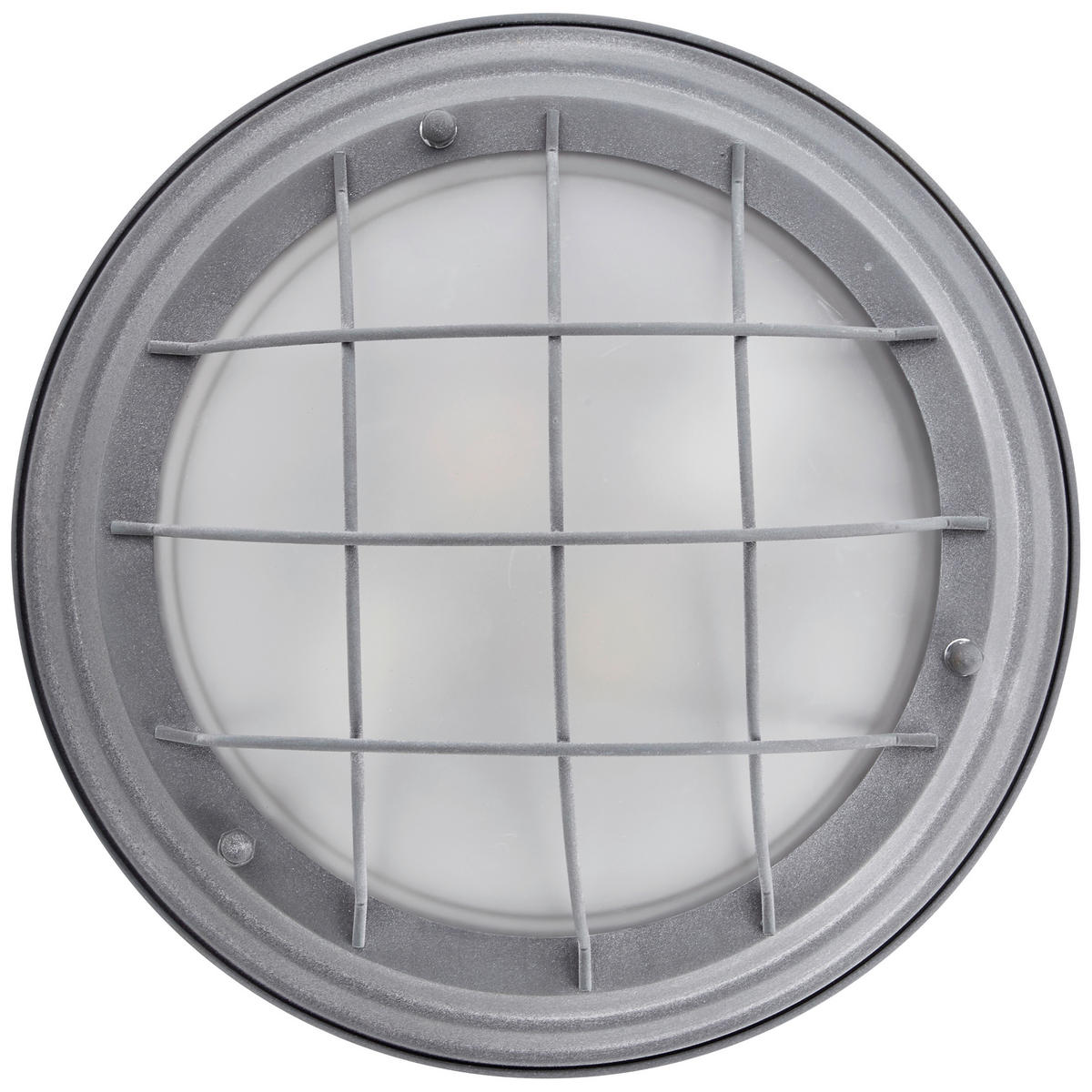 DECKENLEUCHTE  34/14,5 cm    - Grau, Konventionell, Glas/Metall (34/14,5cm) - Brilliant