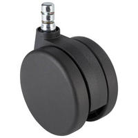 DREHSTUHLROLLE - Schwarz, Basics, Kunststoff/Metall (5,2/8,3/7,5cm) - MID.YOU