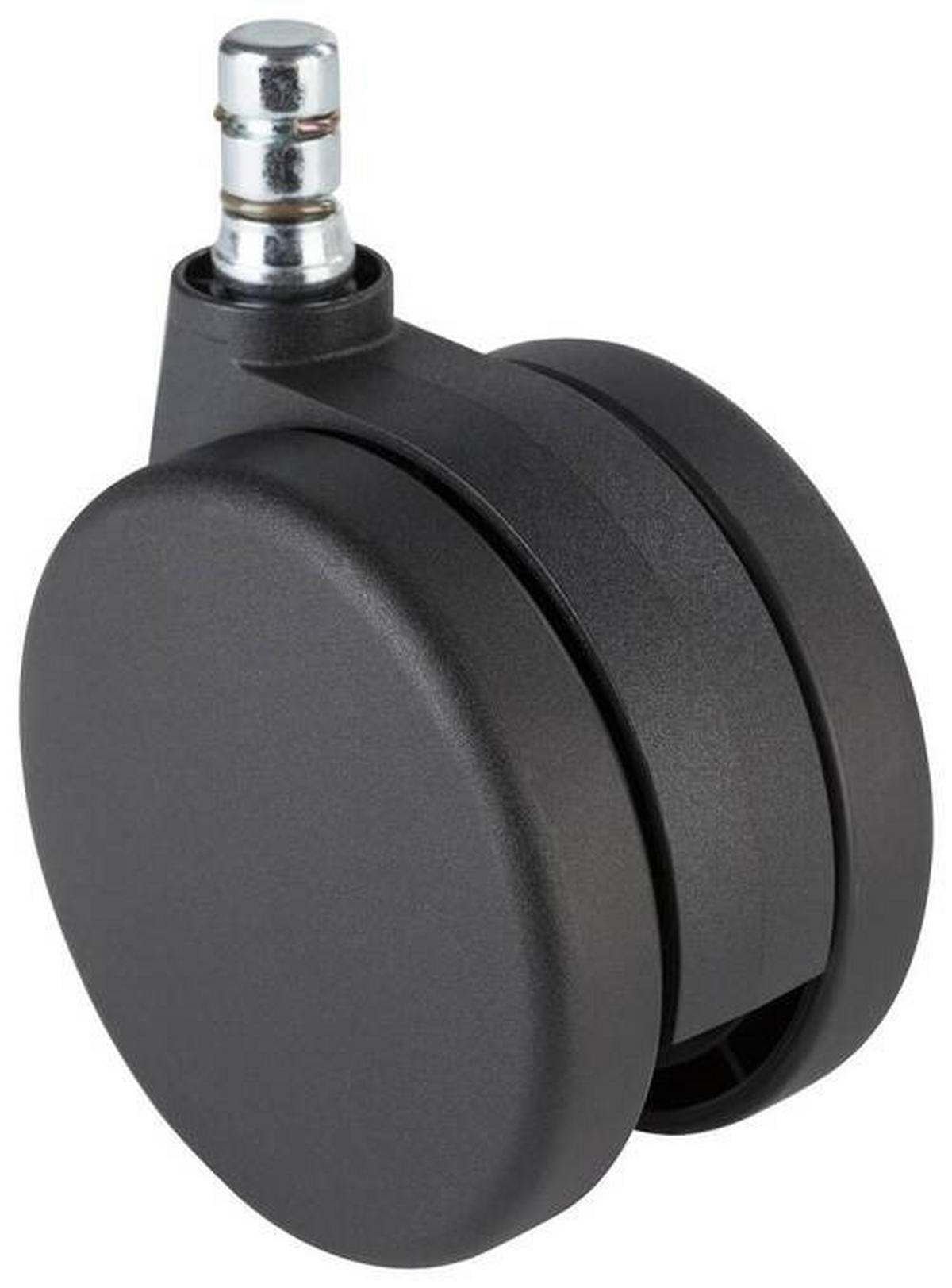 DREHSTUHLROLLE - Schwarz, Basics, Kunststoff/Metall (5,2/8,3/7,5cm) - MID.YOU