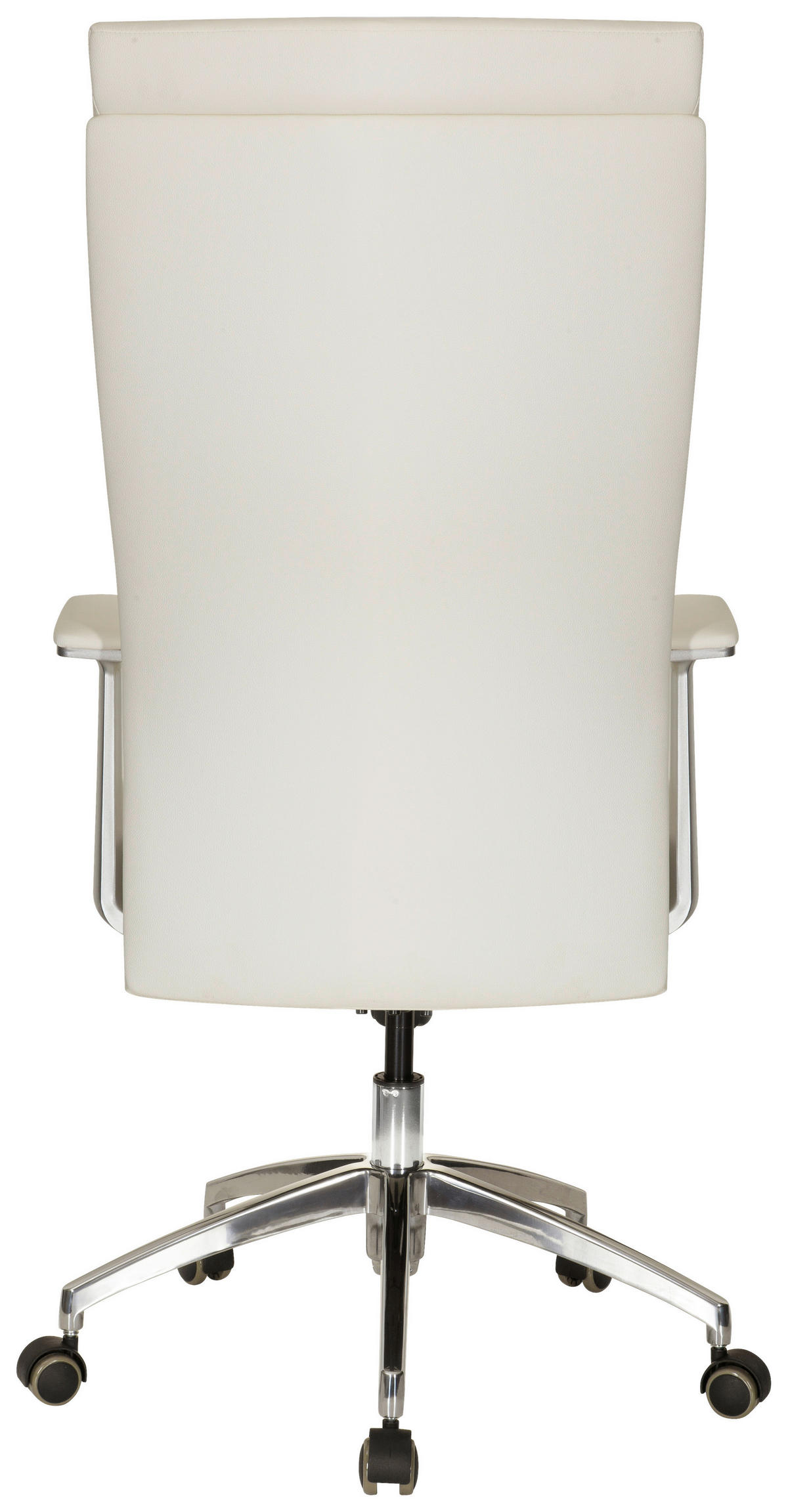 CHEFSESSEL  in Lederlook Creme  - Creme, MODERN, Leder/Kunststoff (60/131/52cm) - MID.YOU