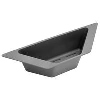 RESTESCHALE  - Dunkelgrau, Basics, Kunststoff (36,4/10,3cm) - Systemceram