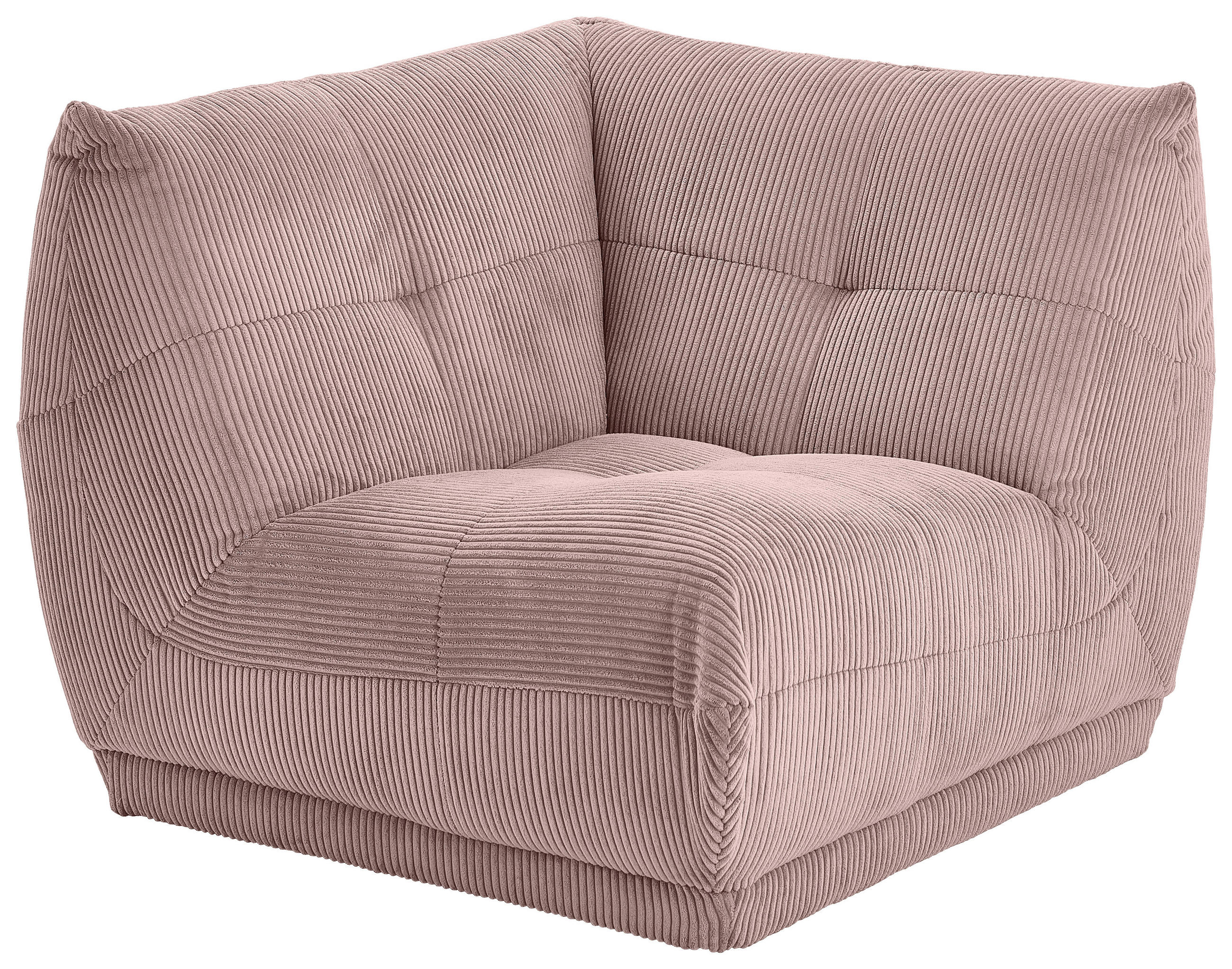 SOFAELEMENT in Cord Altrosa - Altrosa, Trend, Textil (105/80/105cm) - Livetastic