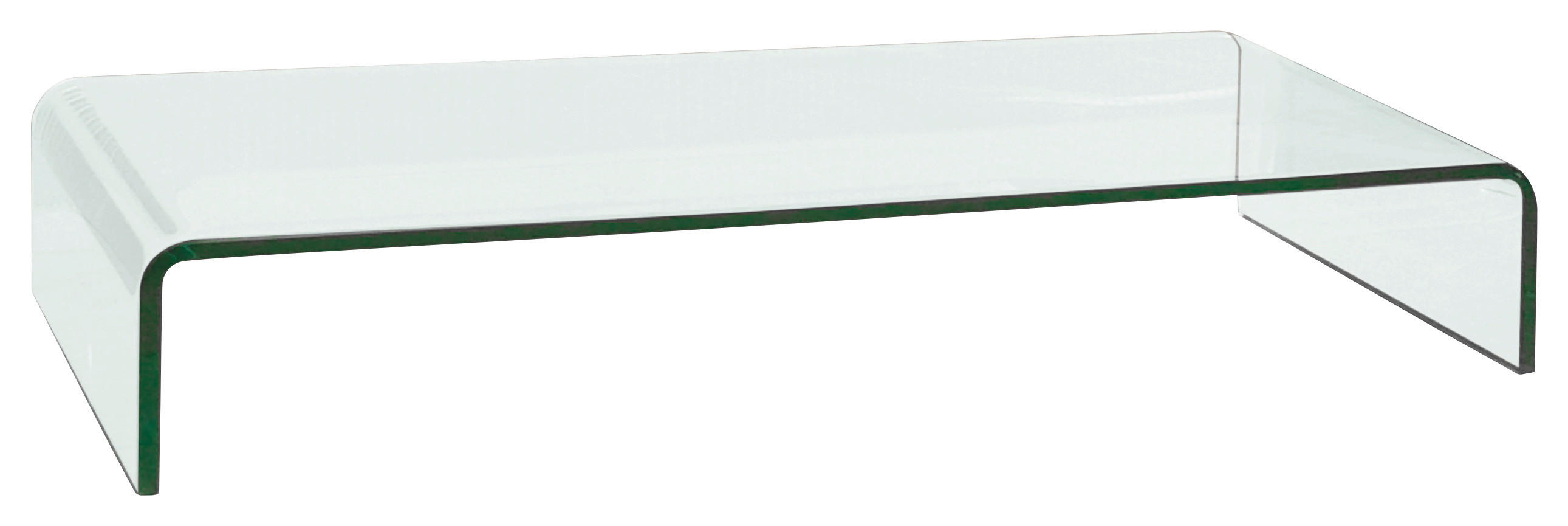 Tv-aufsatz Hagen Klarglas Bxhxt 90x11x25 Cm Max. 30 Kg