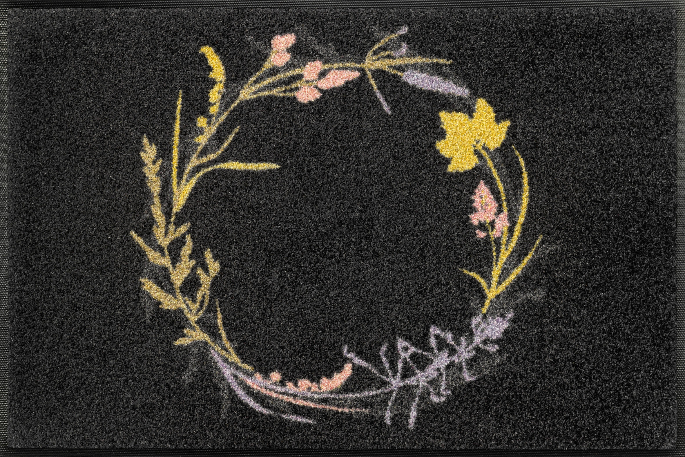 FUßMATTE 50/75 cm  - Grau, KONVENTIONELL, Kunststoff/Textil (50/75cm) - wash+dry