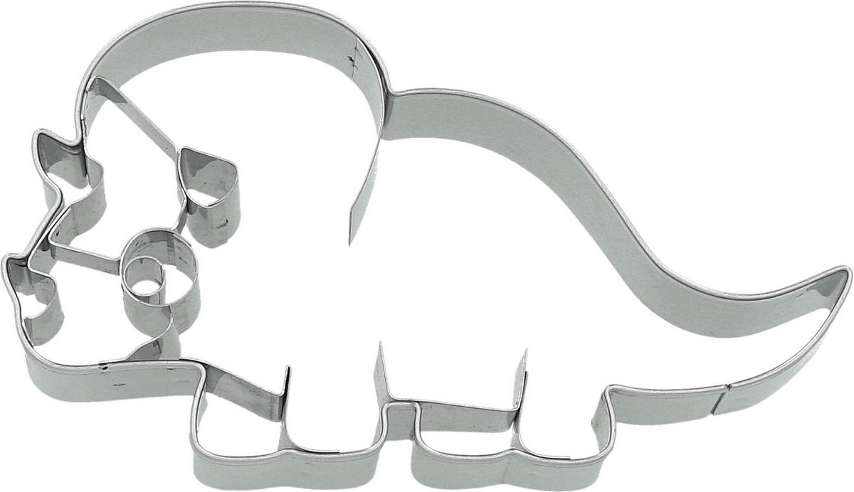 KEKSAUSSTECHFORM - Edelstahlfarben, Basics, Metall (10/6/2,5cm) - Birkmann