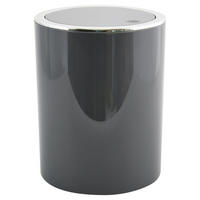 ABFALLSAMMLER  - Grau, KONVENTIONELL, Kunststoff (19/24,2cm) - Spirella