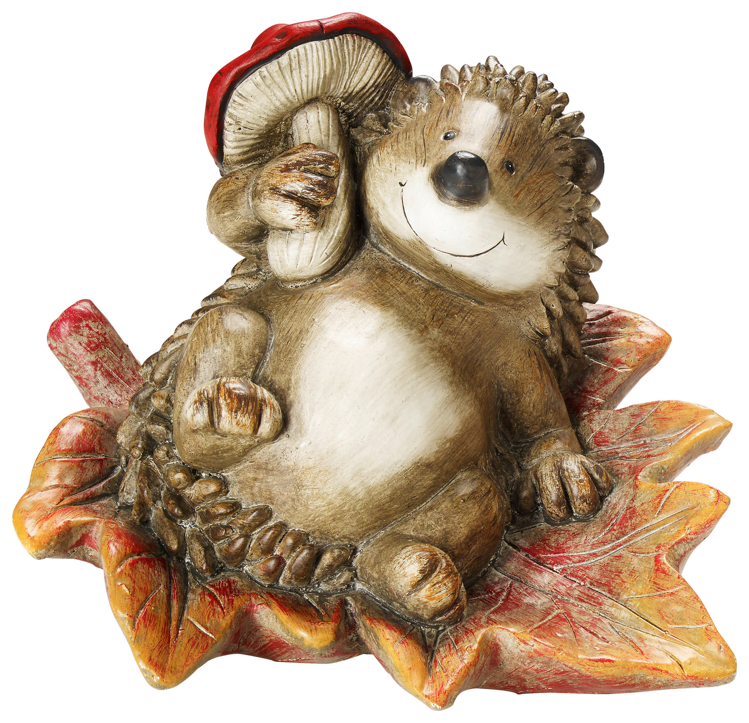 DEKOIGEL - Rot/Braun, LIFESTYLE, Stein (38,5/33/25cm)