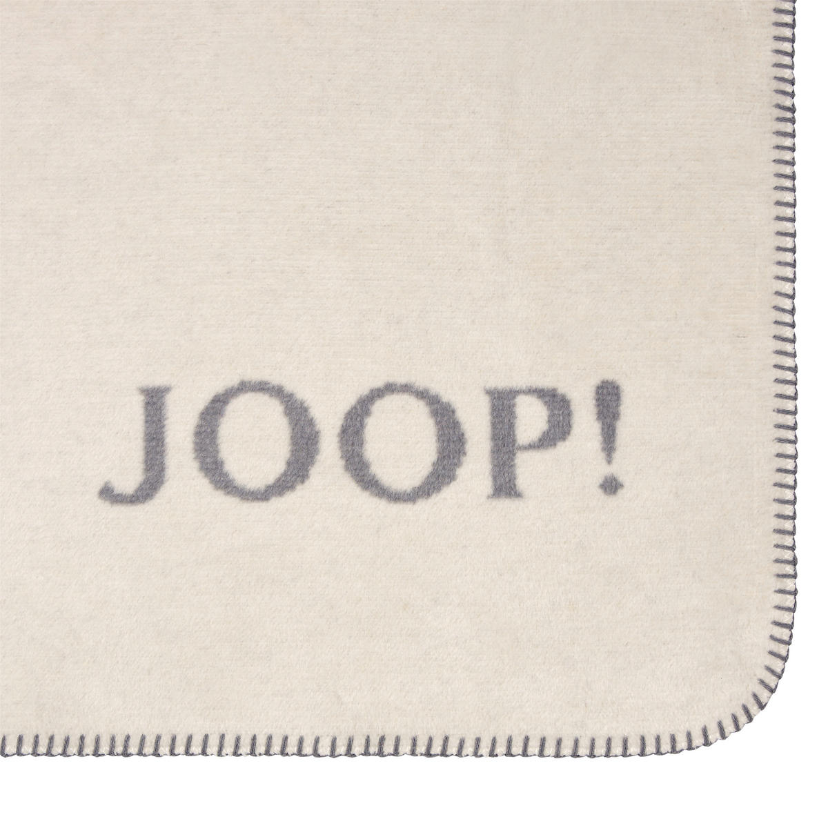 WOHNDECKE MELANGE DOUBLEFACE 150/200 cm  - Hellgrau/Naturfarben, Design, Textil (150/200cm) - Joop!