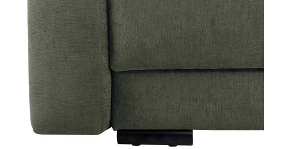 2-SITZER-SOFA in Chenille Dunkelgrau  - Dunkelgrau/Schwarz, KONVENTIONELL, Kunststoff/Textil (233/90/110cm) - Carryhome