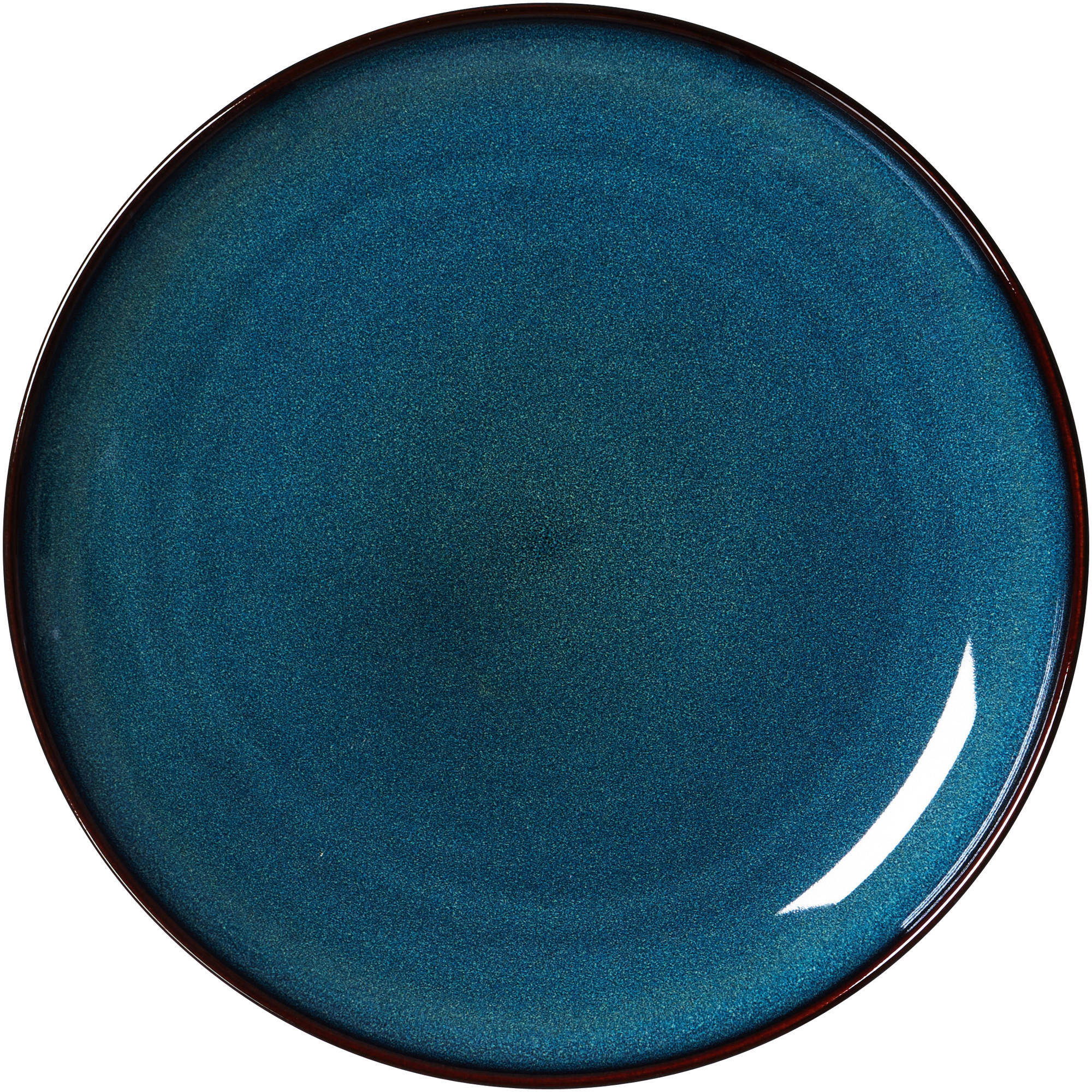 Ritzenhoff Breker Dessertteller Bali Blau, Braun, Schwarz