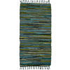 TKANÝ KOBEREC, zelená - zelená, Basics, textil (60/120cm)