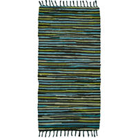 TKANÝ KOBEREC, zelená - zelená, Basics, textil (60/120cm)