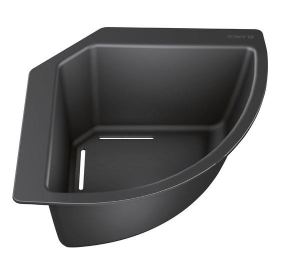 RESTESCHALE 235866  - Schwarz, Basics, Kunststoff (21,5/10,8/21,5cm) - Blanco