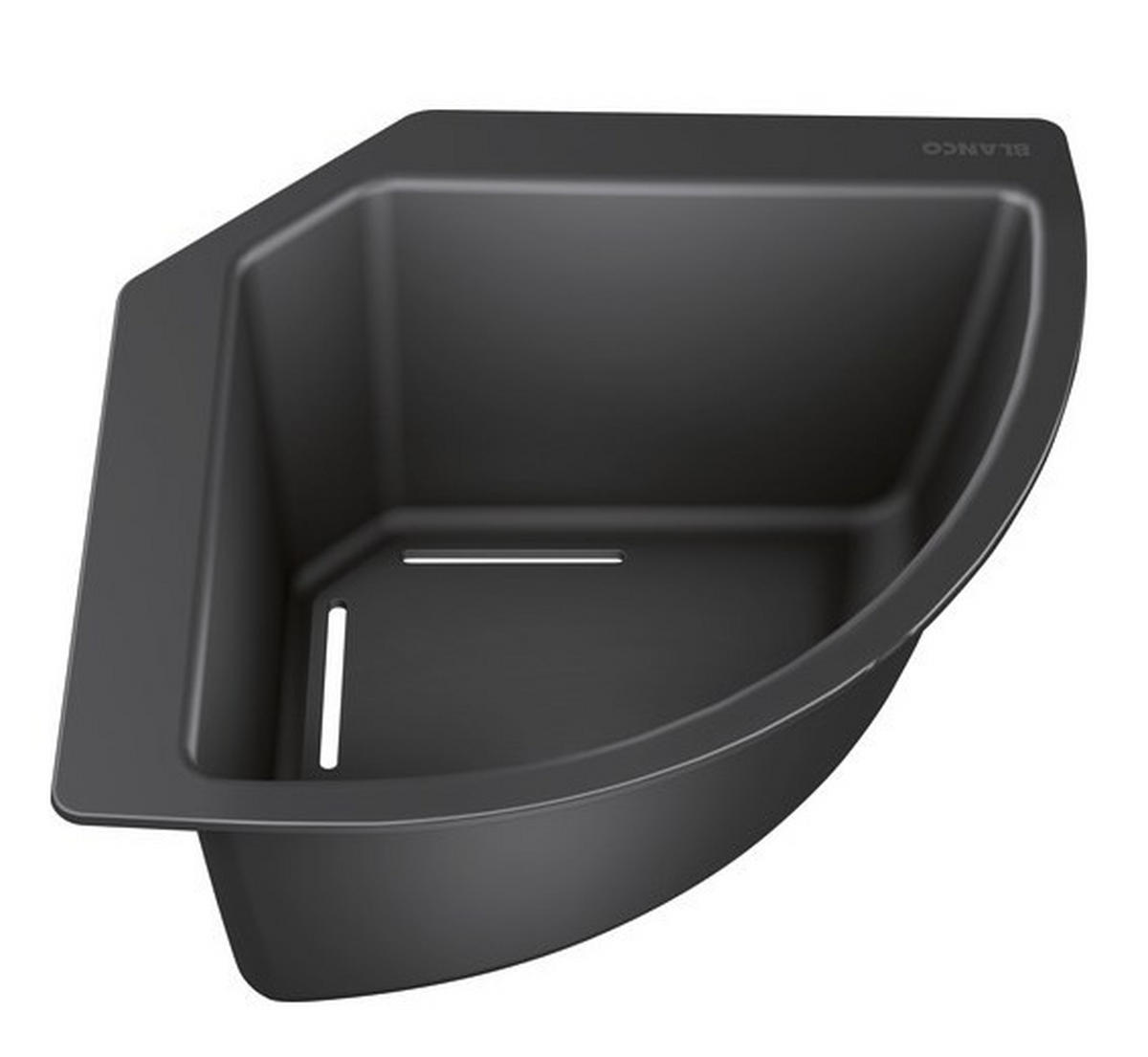 RESTESCHALE 235866  - Schwarz, Basics, Kunststoff (21,5/10,8/21,5cm) - Blanco