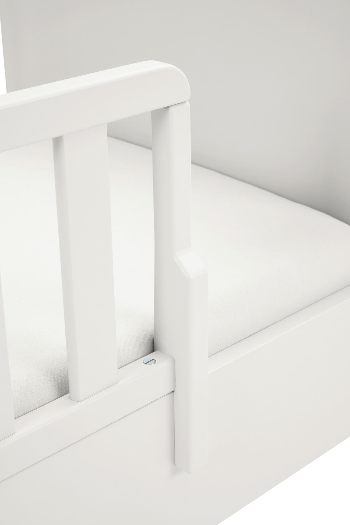 BODENBETT - Schwarz/Weiß, Basics, Holz/Kunststoff (145/75/51cm) - Paidi