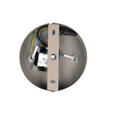 STRAHLER 44,4/12,5/22,3 cm   - Grau, KONVENTIONELL, Metall (44,4/12,5/22,3cm) - Novel