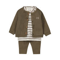 BABYBEKLEIDUNGSSET - Olivgrün, Basics, Textil (50null)