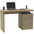 SCHREIBTISCH - Eichefarben, KONVENTIONELL, Holzwerkstoff (120/76/55cm) SCHREIBTISCH - Eichefarben, KONVENTIONELL, Holzwerkstoff (120/76/55cm)