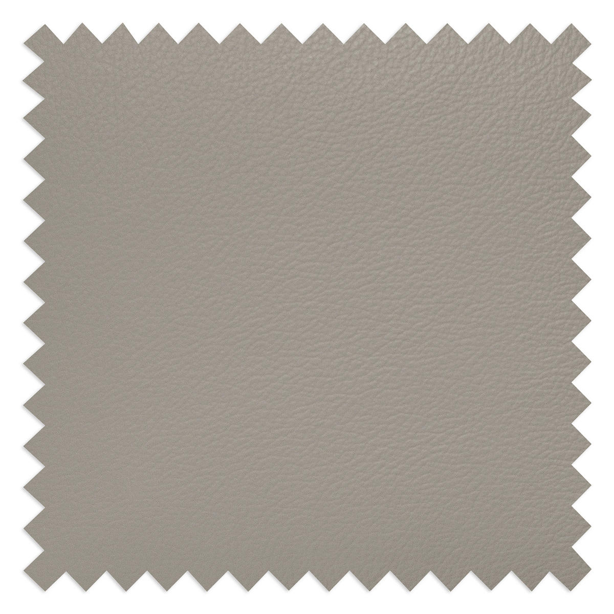 ECKSOFA MONDO Hellgrau Echtleder Lederlook  - Chromfarben/Hellgrau, Design, Leder/Textil (208/286cm) - Livetastic