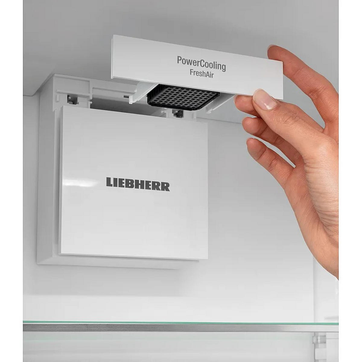 KÜHL-GEFRIER-KOMBINATION ICNc 5103  - Weiß, Basics, Glas/Kunststoff (55,9/177/54,6cm) - Liebherr