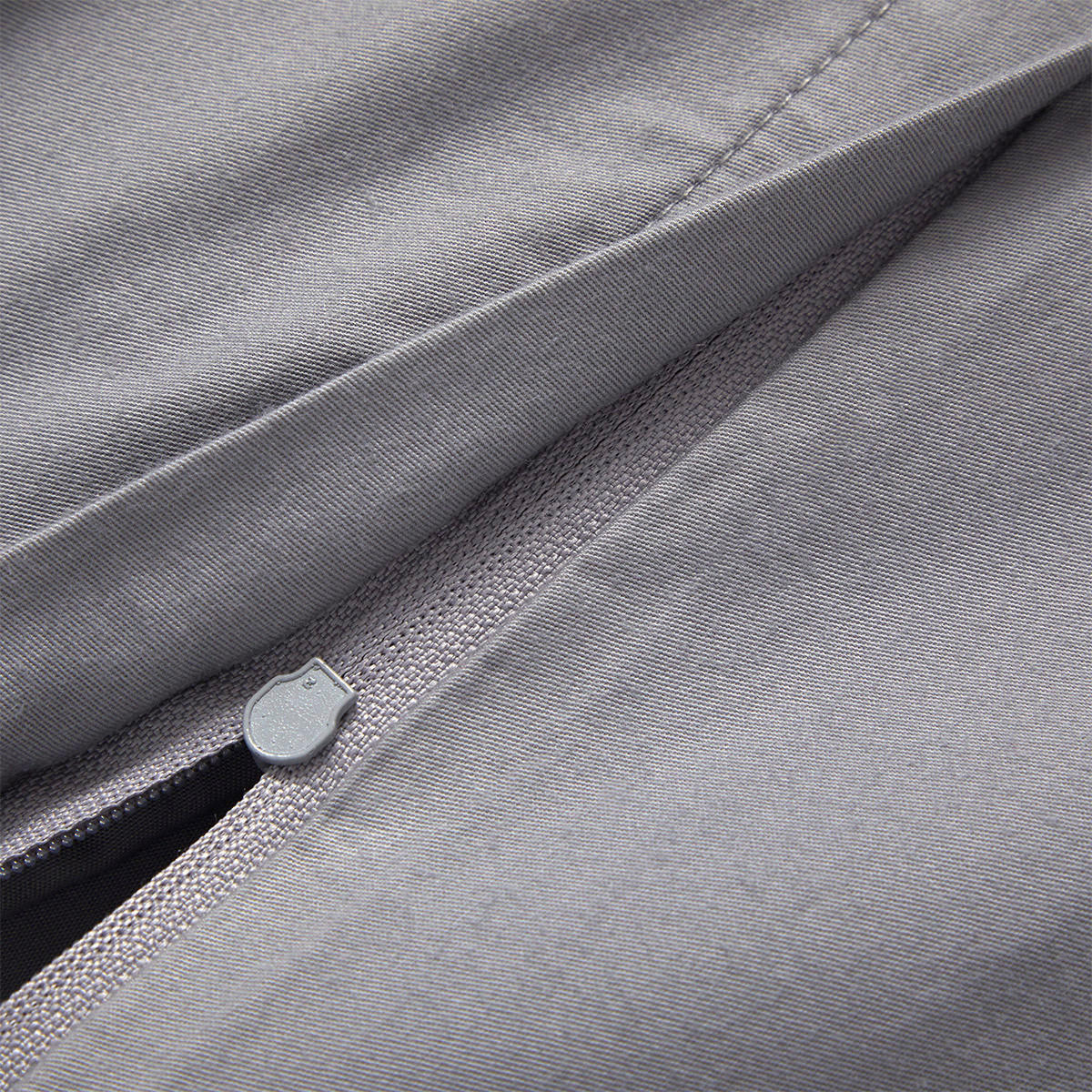 BETTWÄSCHESET 3-teilig BeBoss 200/210 cm  - Grau, Design, Textil (200/210cm) - Hugo Boss