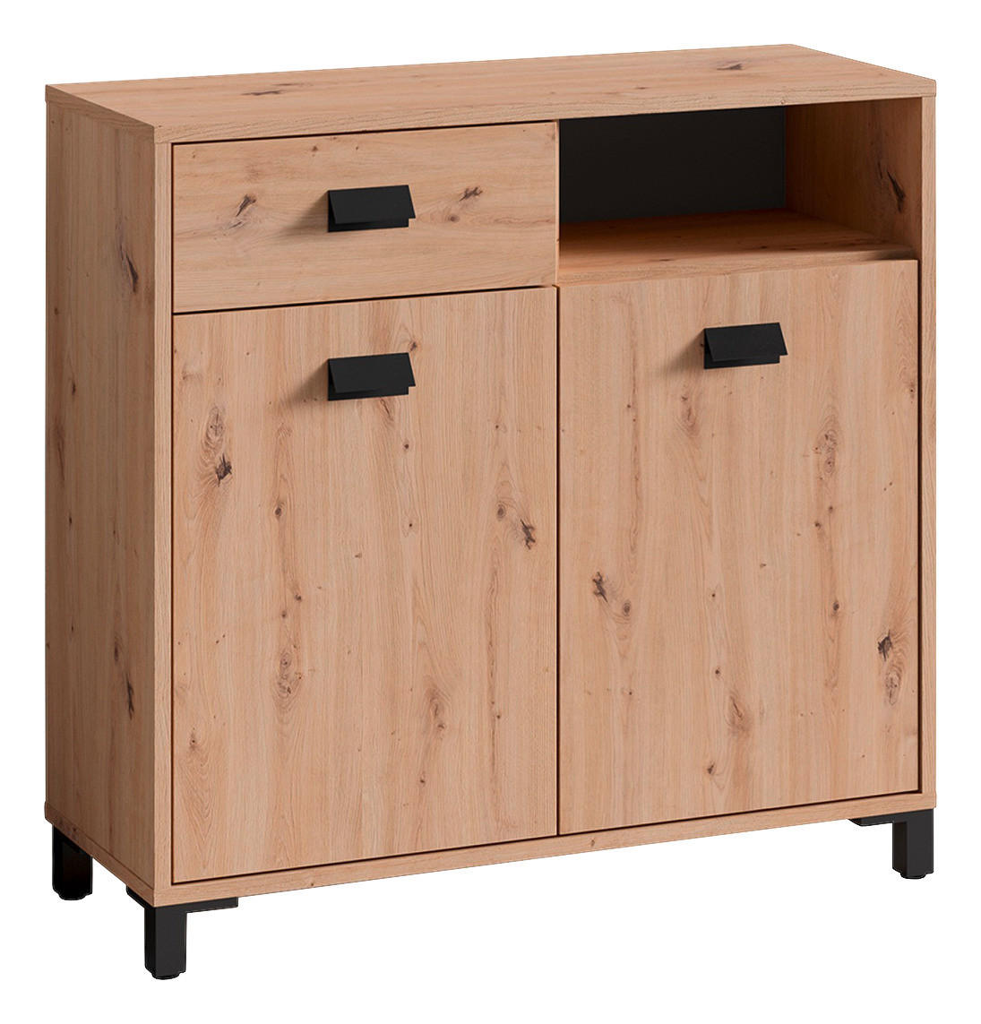 UNTERSCHRANK 80,5/77,5/31 cm   - Anthrazit/Schwarz, MODERN, Holzwerkstoff/Kunststoff (80,5/77,5/31cm) - MID.YOU