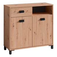 UNTERSCHRANK 80,5/77,5/31 cm   - Anthrazit/Schwarz, MODERN, Holzwerkstoff/Kunststoff (80,5/77,5/31cm) - MID.YOU