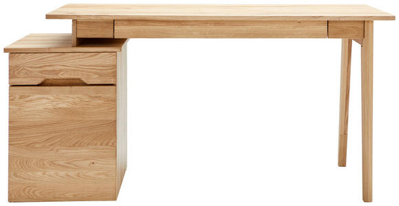 SCHREIBTISCH 156,7/65/74,2 cm  in Eichefarben  - Eichefarben, MODERN, Holz (156,7/65/74,2cm) - Linea Natura
